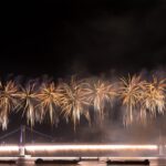 flame, festival, night view