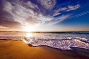 beach, sea, free background