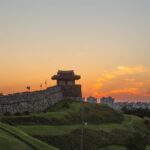 suwon hwaseong fortress, unesco, the northeast day