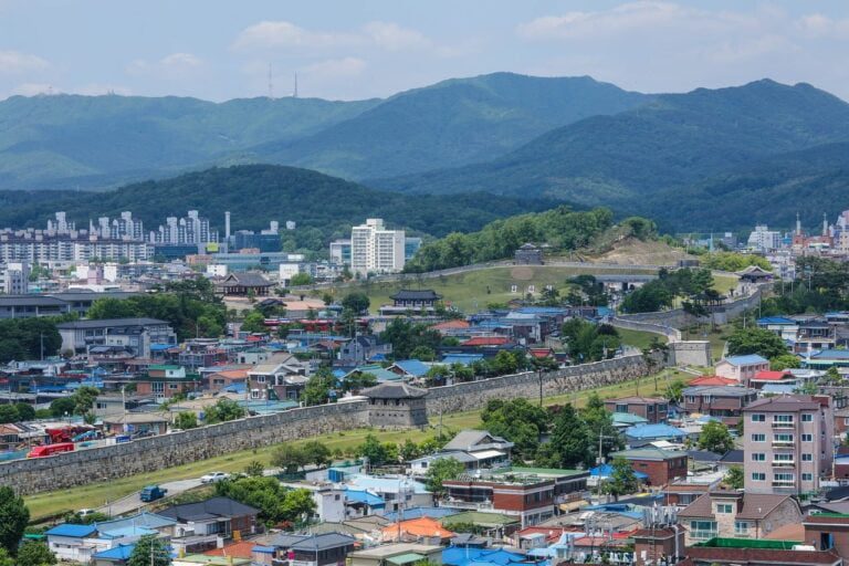 suwon hwaseong fortress, unesco, mars