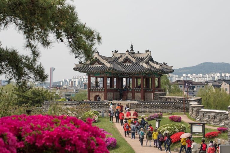 suwon hwaseong fortress, a fire set, world cultural heritage