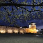 corn milk, magic hour, suwon hwaseong fortress